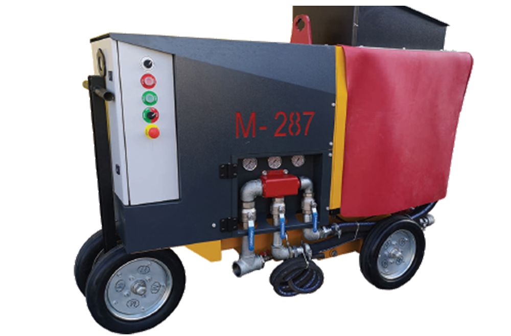 M-287 Wet and Dry Shotcrete Machine